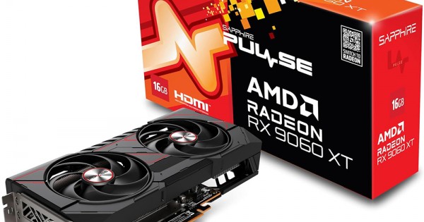 Sapphire Pulse AMD Radeon RX 9060 XT Gaming OC 16GB GDDR6 – RDNA 4